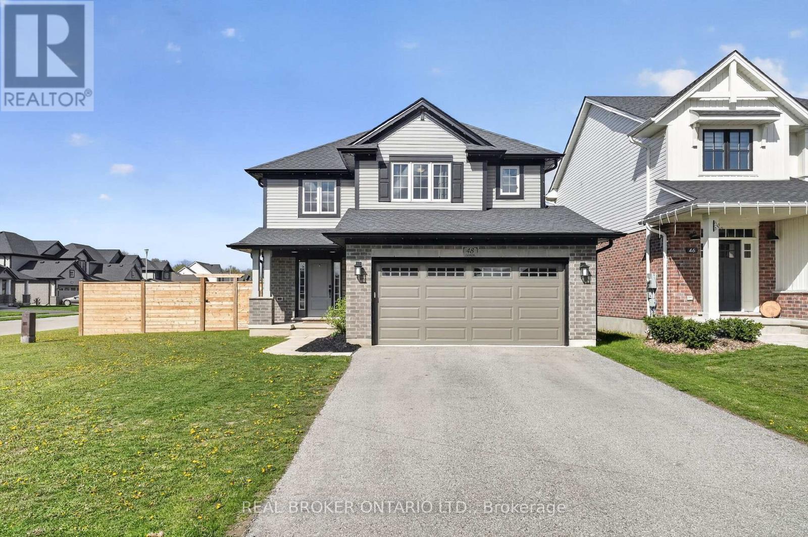 Detached at 48 CURREN CRESCENT, Tillsonburg