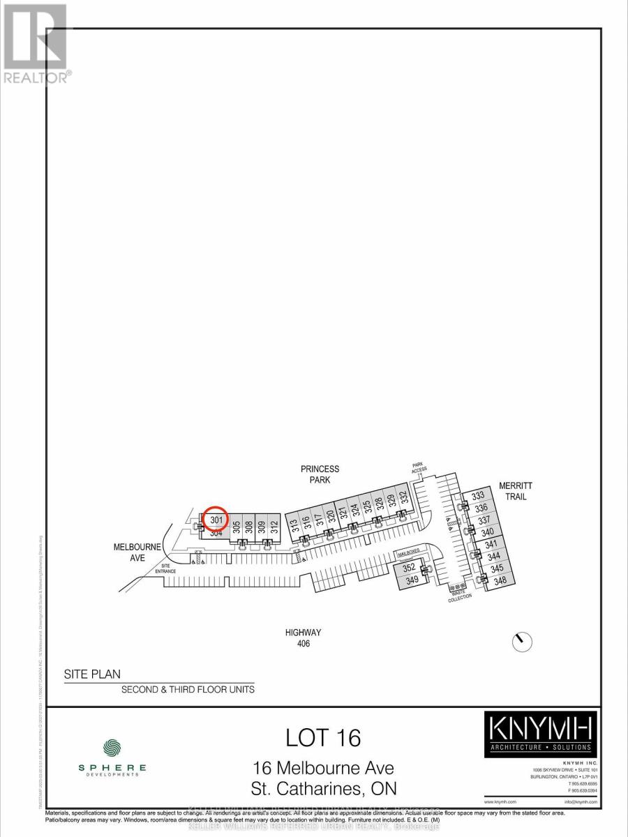 Townhouse at 301C - 16 MELBOURNE STREET, St. Catharines