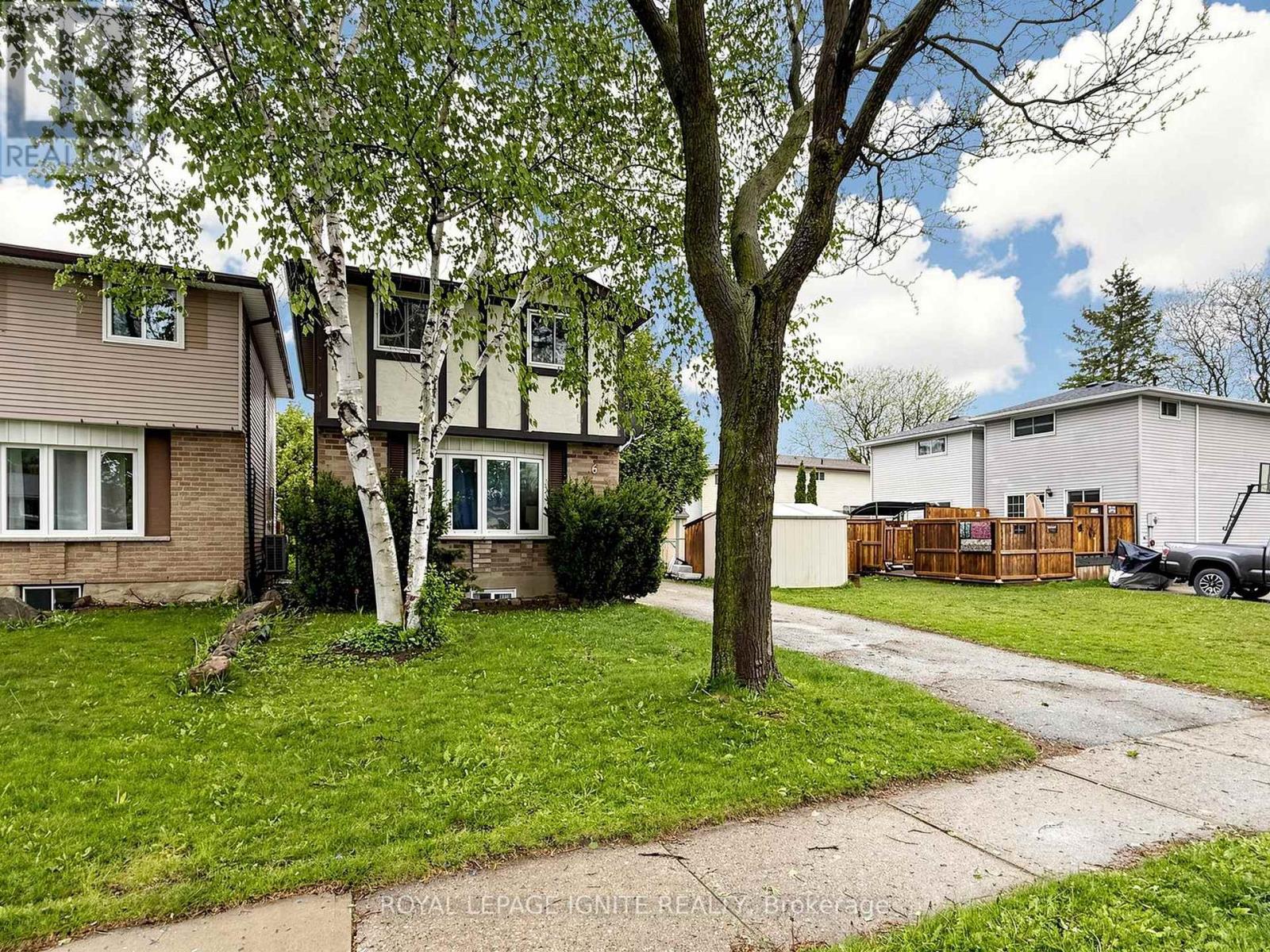 Detached at 6 UPTON CRESCENT, Guelph