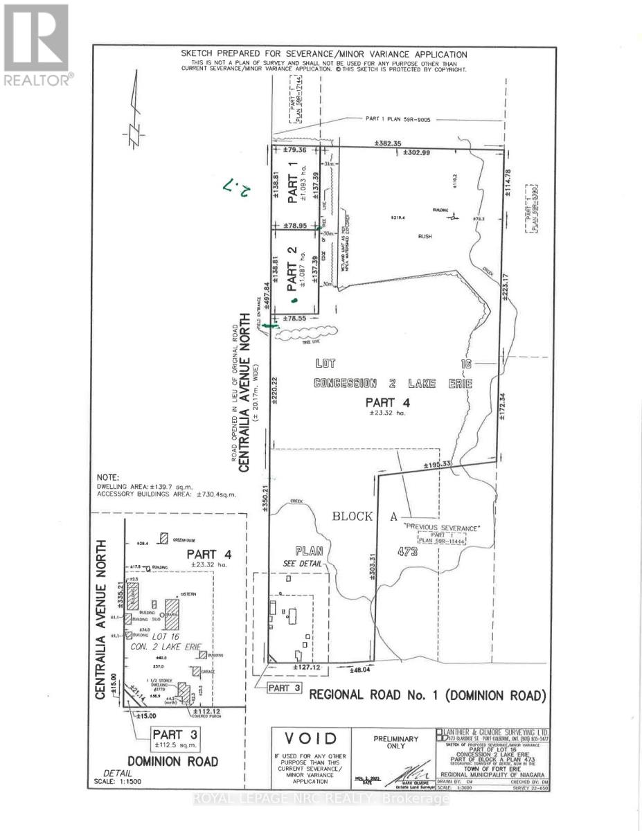 Vacant Land at V/L CENTRALIA AVENUE N, Fort Erie