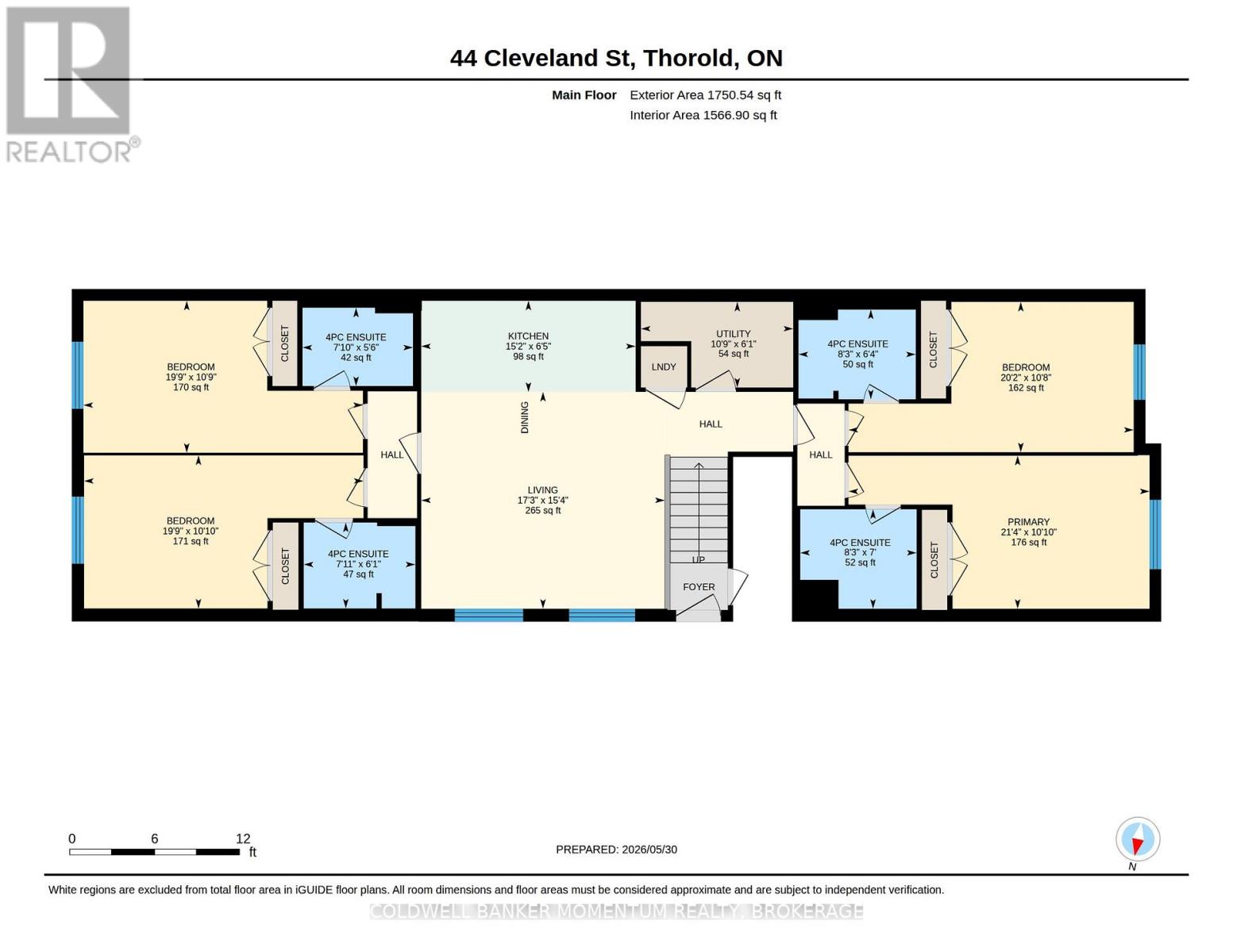 Semi-Detached/Link at 44 CLEVELAND STREET, Thorold
