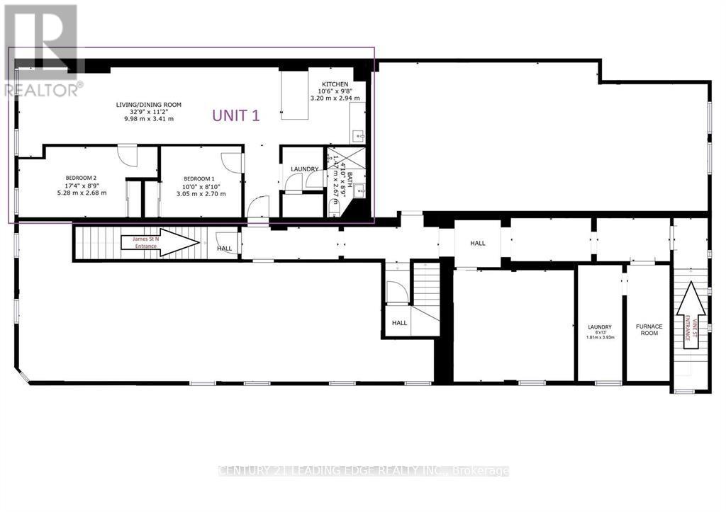 Apartment at 201 - 113 JAMES STREET N, Hamilton (Central)