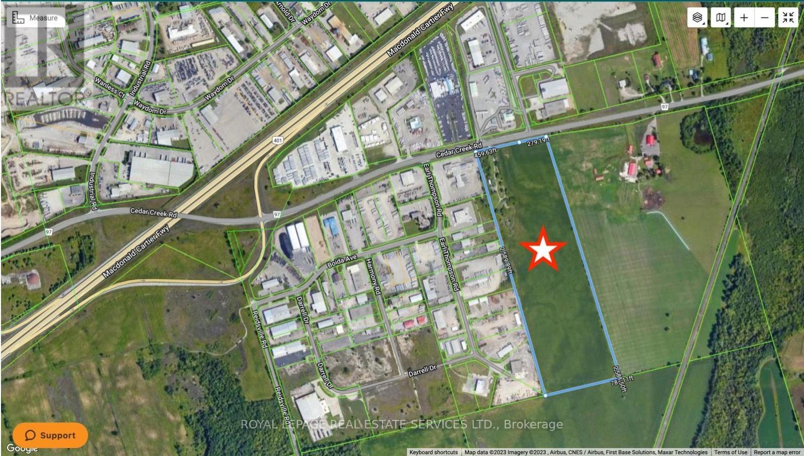 Vacant Land at 2509 CEDAR CREEK ROAD, North Dumfries