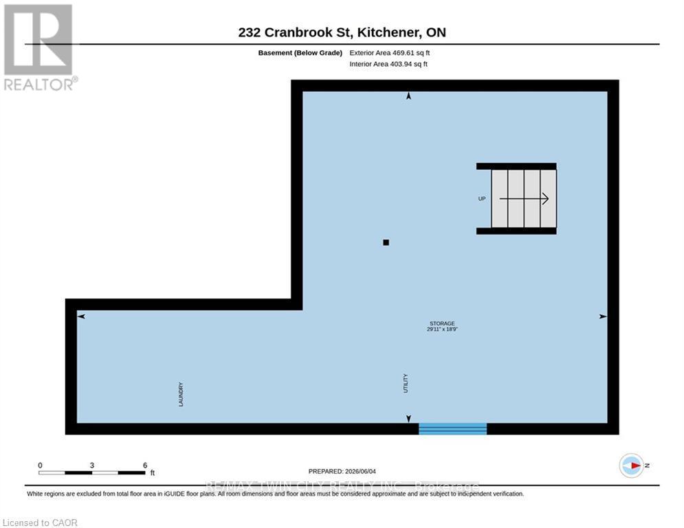Detached at 232 CRANBROOK STREET, Kitchener