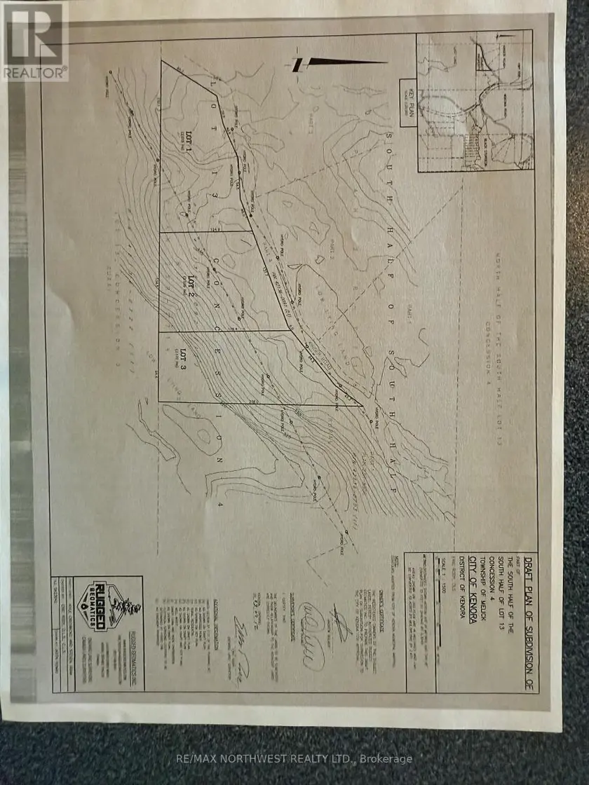 Vacant Land at LOT 3 KINGER ROAD, Kenora