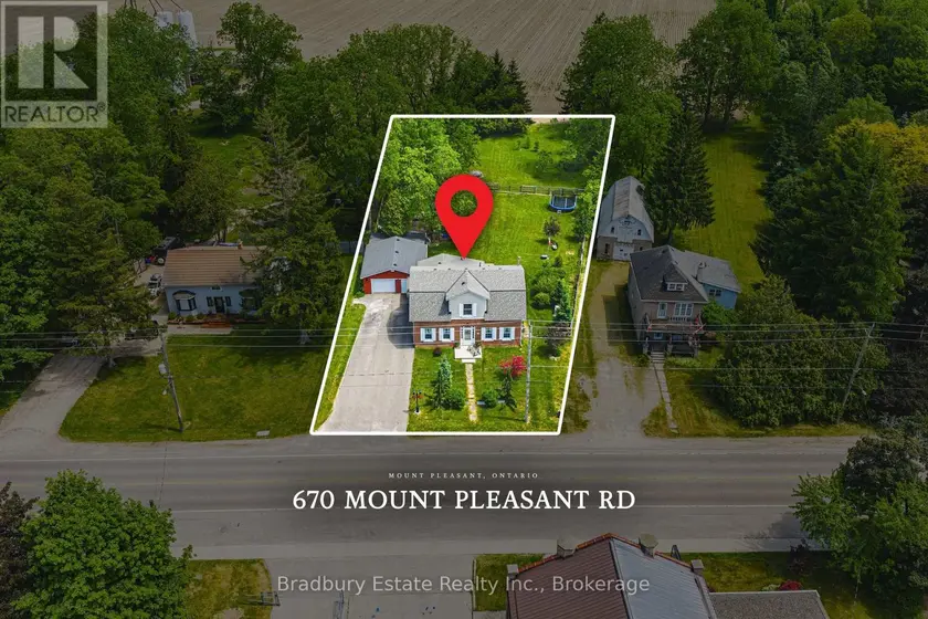 Detached at 670 MOUNT PLEASANT ROAD, Brant (Brantford Twp)