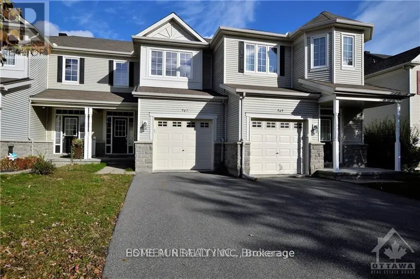 Townhouse at 567 ASHBOURNE CRESCENT, Ottawa