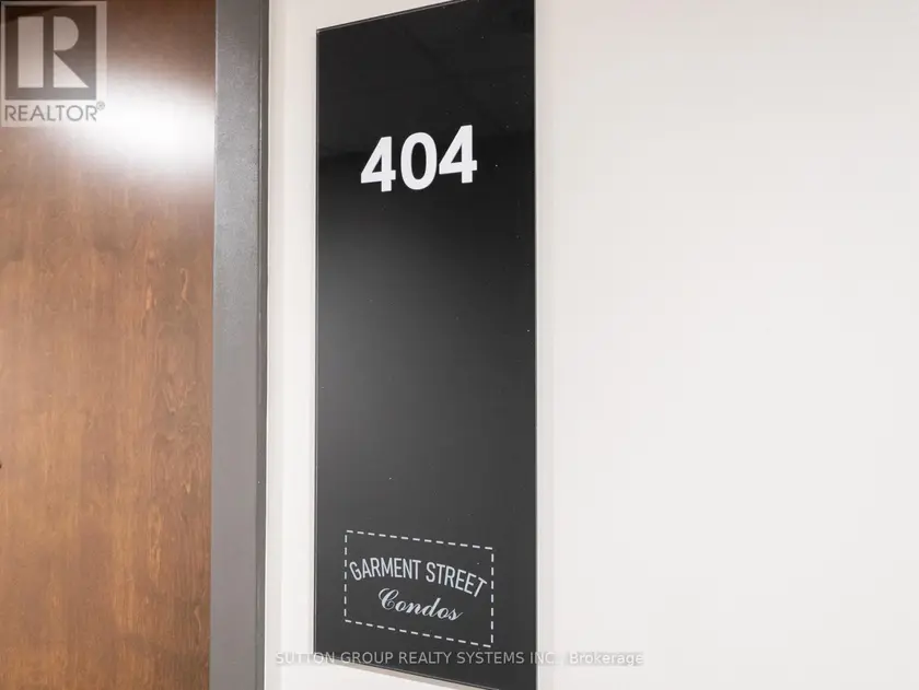 Apartment at 404 - 108 GARMENT STREET, Kitchener
