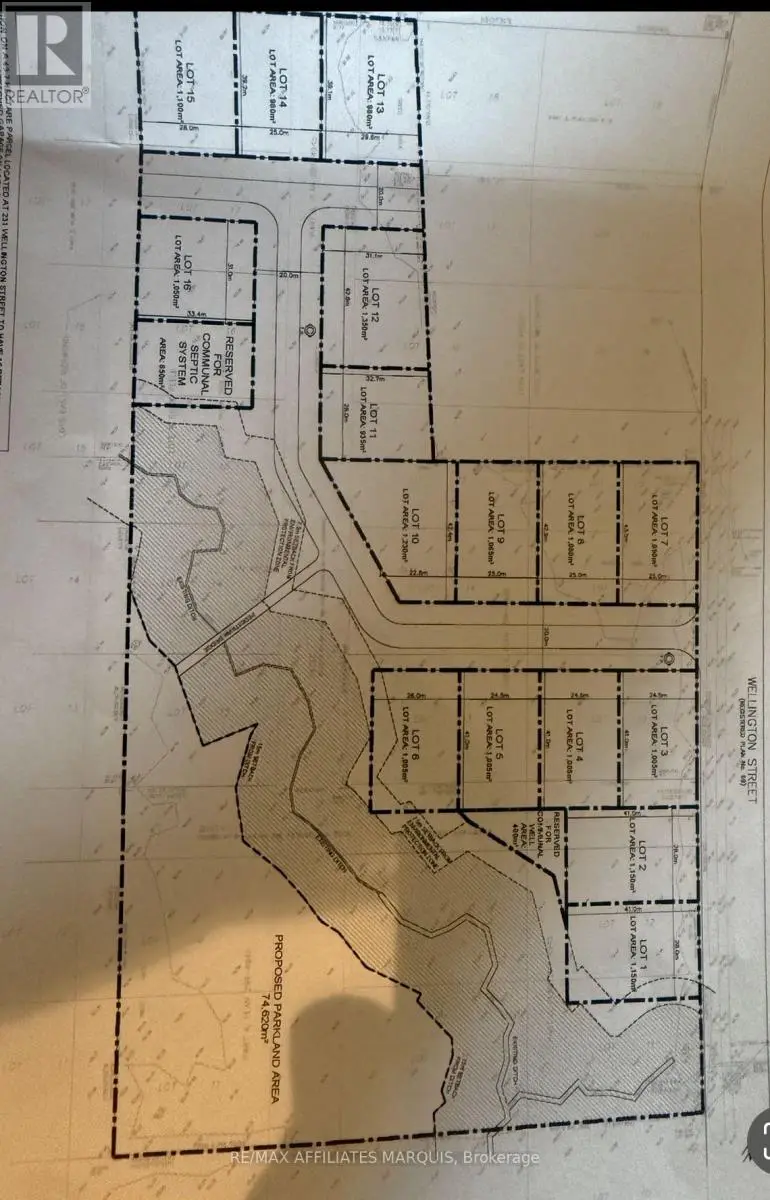 Vacant Land at 231 WELLINGTON (PIN-451060369) STREET, Greater Napanee