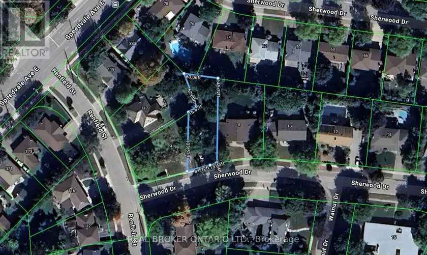 Vacant Land at 6 SHERWOOD DRIVE, Guelph