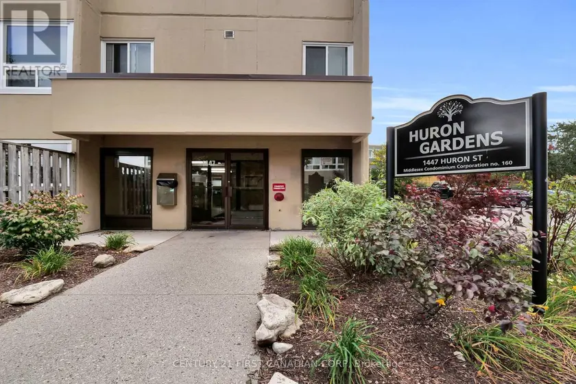 Apartment at 212 - 1447 HURON STREET, London East