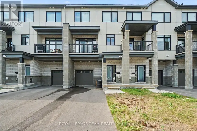 Townhouse at 65 ARINTO PLACE, Ottawa