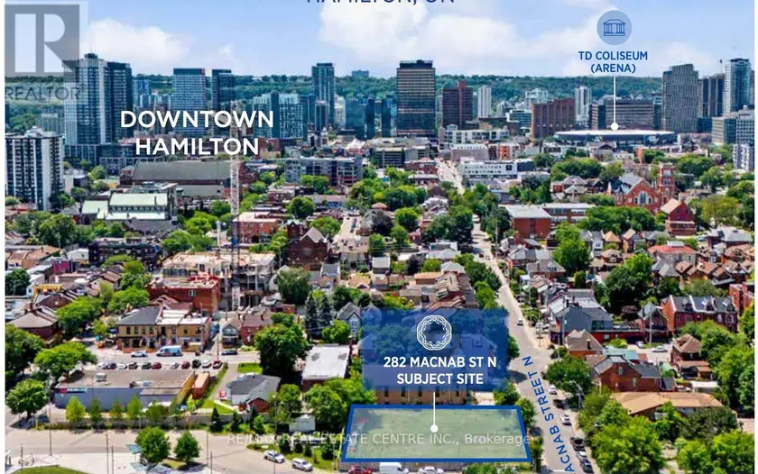 Vacant Land at 282 MACNAB STREET N, Hamilton