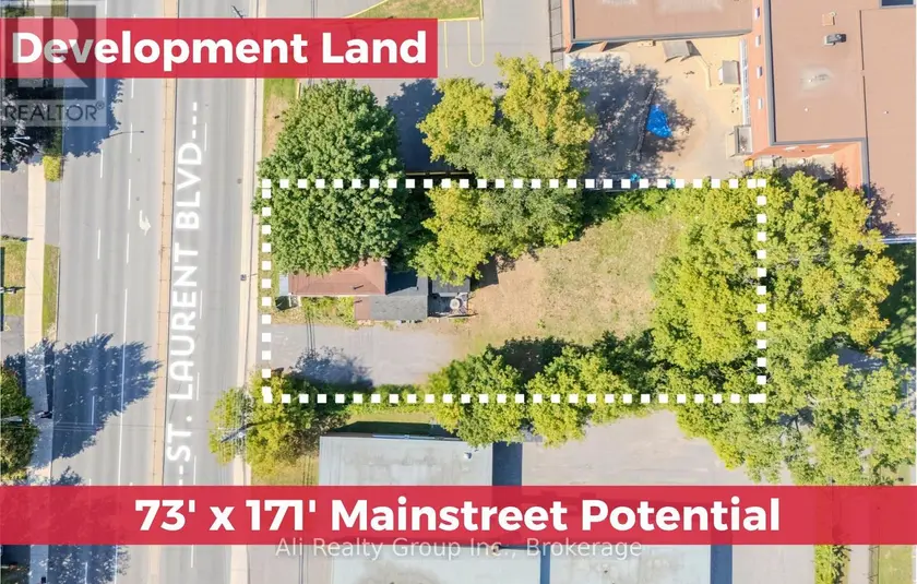 Vacant Land at 713 ST LAURENT BOULEVARD, Ottawa