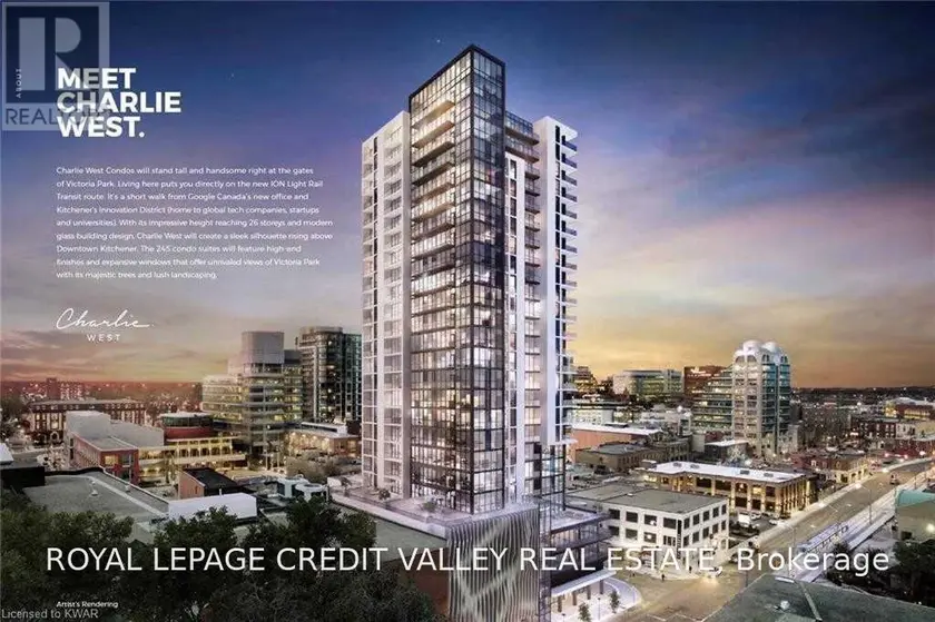 Apartment at 1704 - 60 CHARLES STREET W, Kitchener
