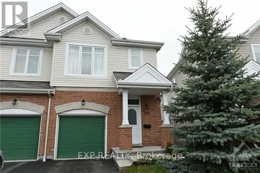 Townhouse at 207 HIDDEN MEADOW AVENUE, Ottawa