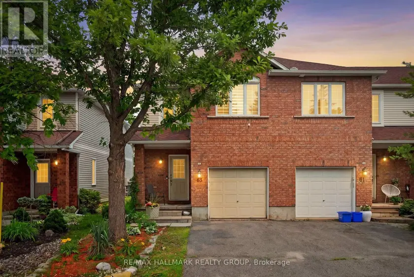 Townhouse at 63 PALMADEO DRIVE, Ottawa