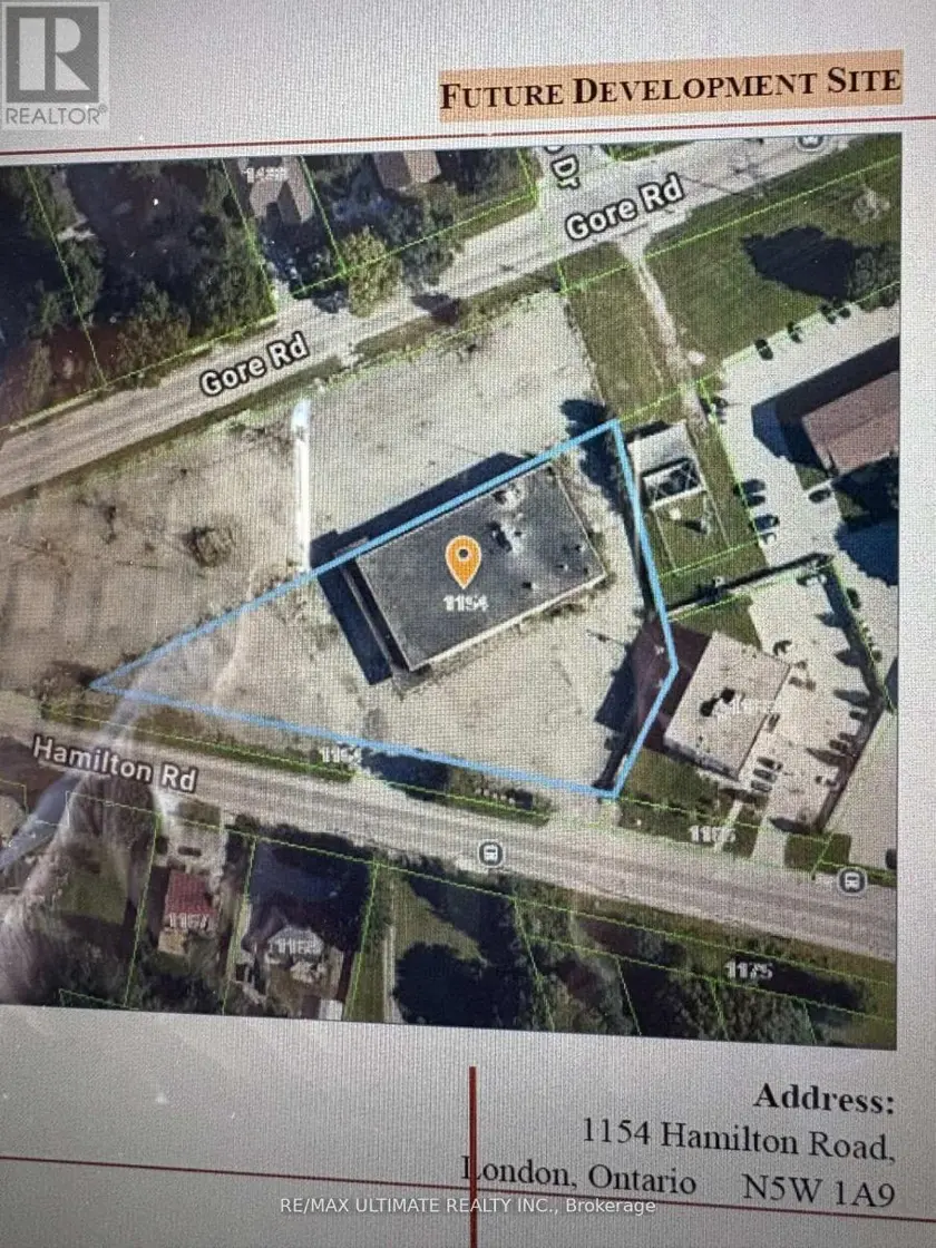 Vacant Land at 1154 HAMILTON ROAD, London