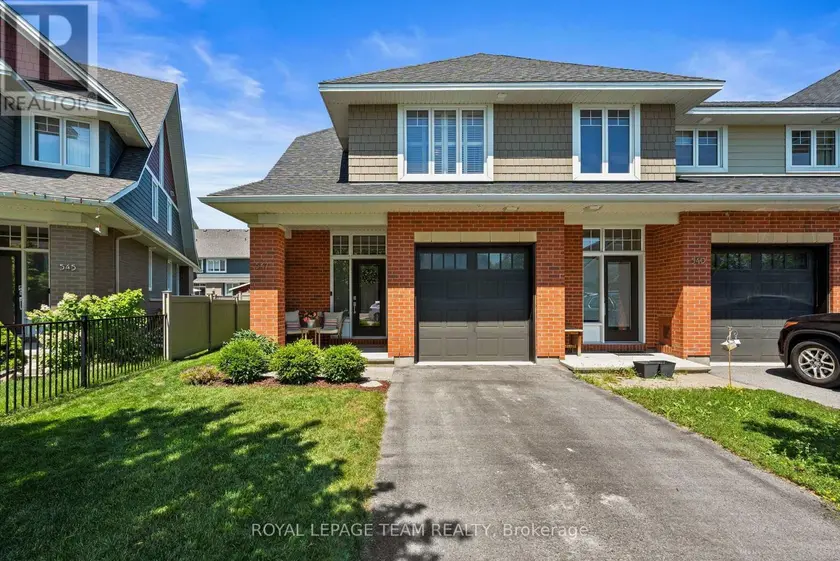 Townhouse at 547 KILSPINDIE RIDGE, Ottawa
