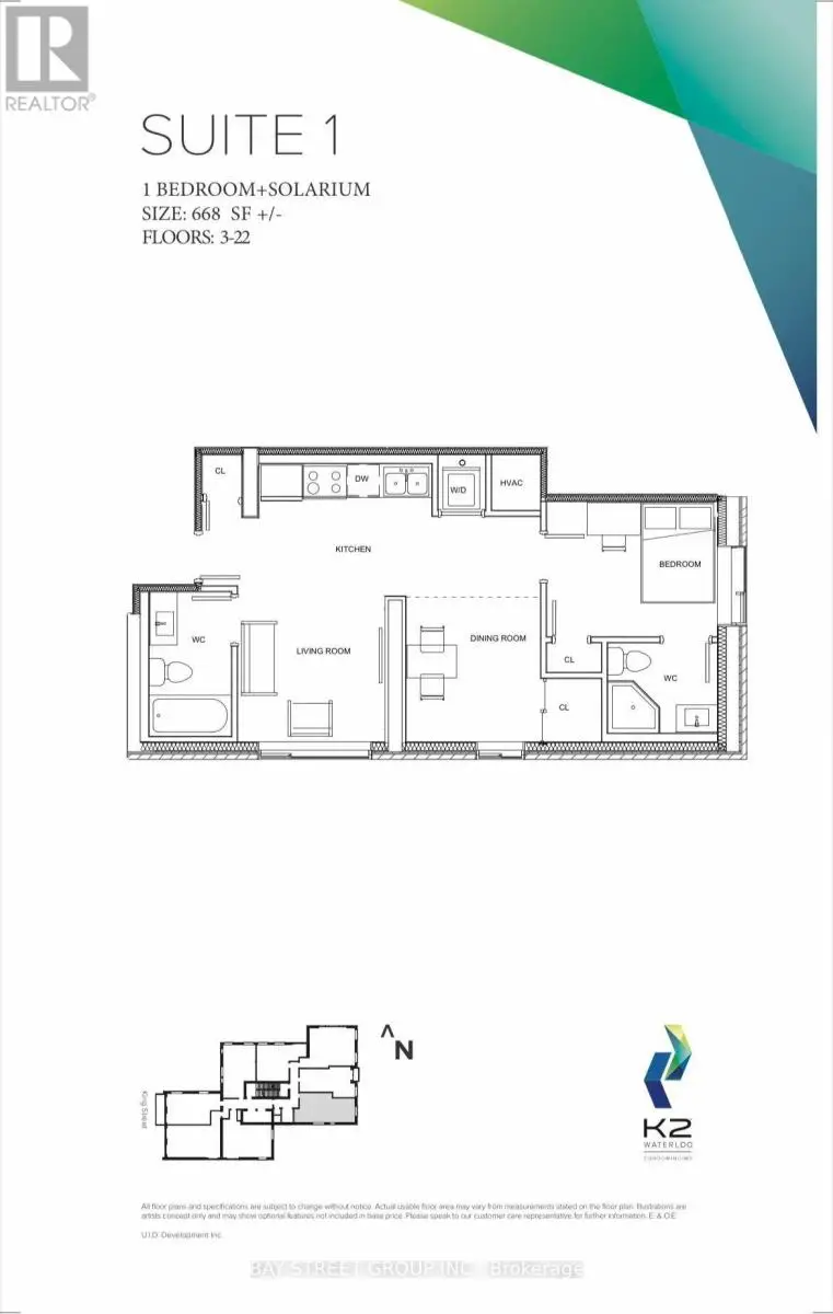 Apartment at 1701 - 158 KING STREET N STREET, Waterloo