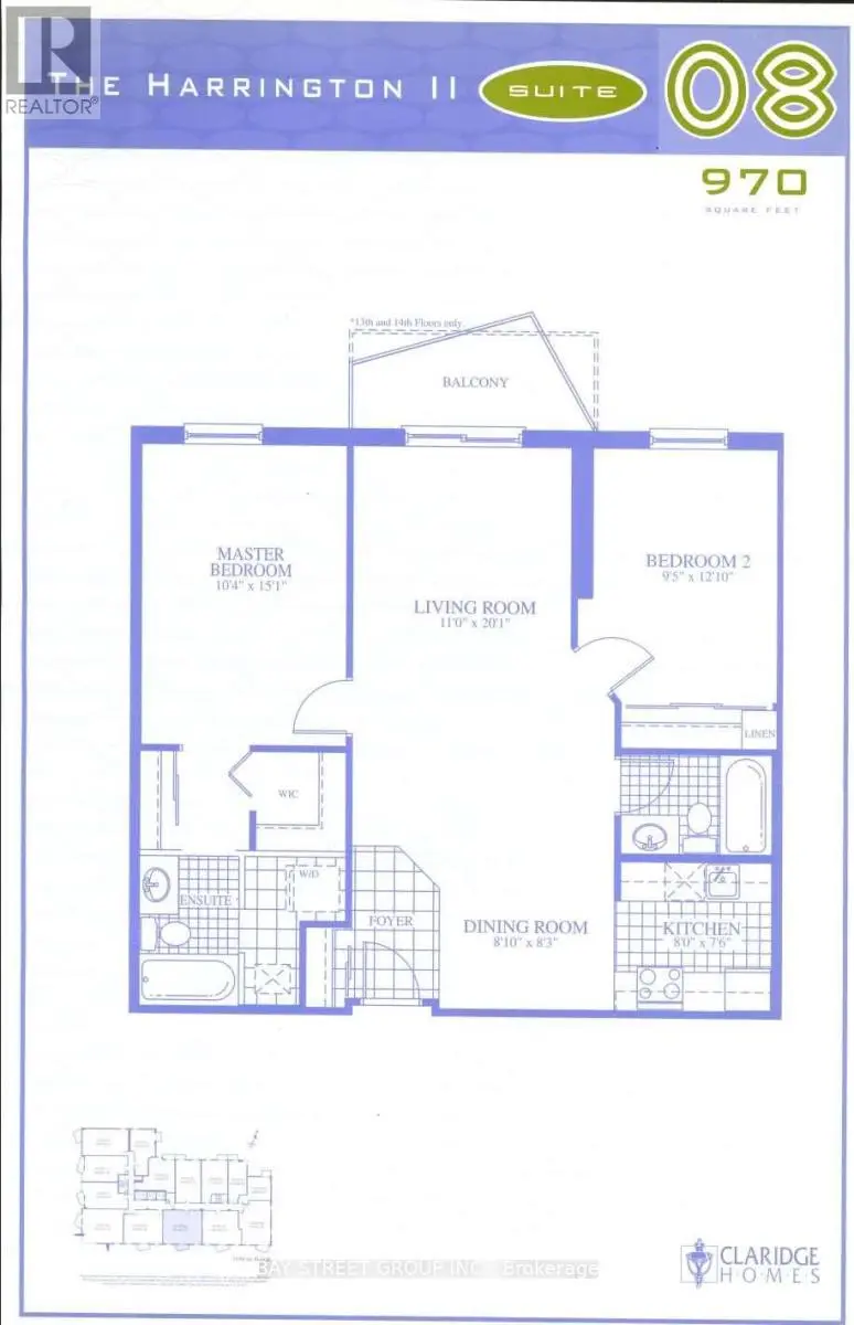Apartment at 1007 - 429 SOMERSET STREET W, Ottawa