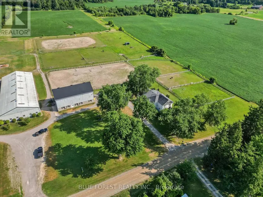 Detached at 12798 EIGHT MILE ROAD, Middlesex Centre