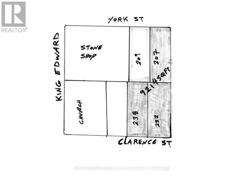 Vacant Land at 238 CLARENCE STREET, Ottawa