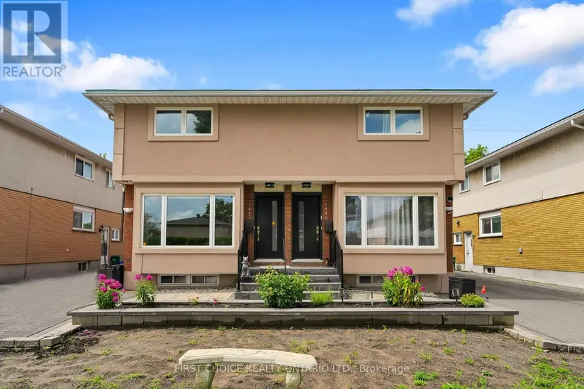 Multiplex at 1442 CLAYMOR AVENUE, Ottawa