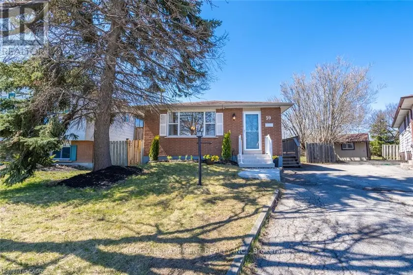 Detached at LOWER - 59 EDWINA COURT, Hamilton