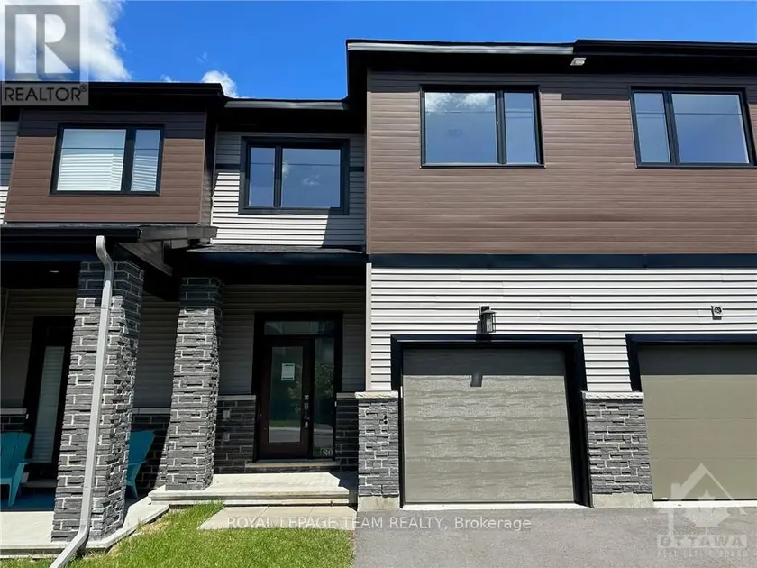 Townhouse at 805 EVERBLOOM LANE, Ottawa