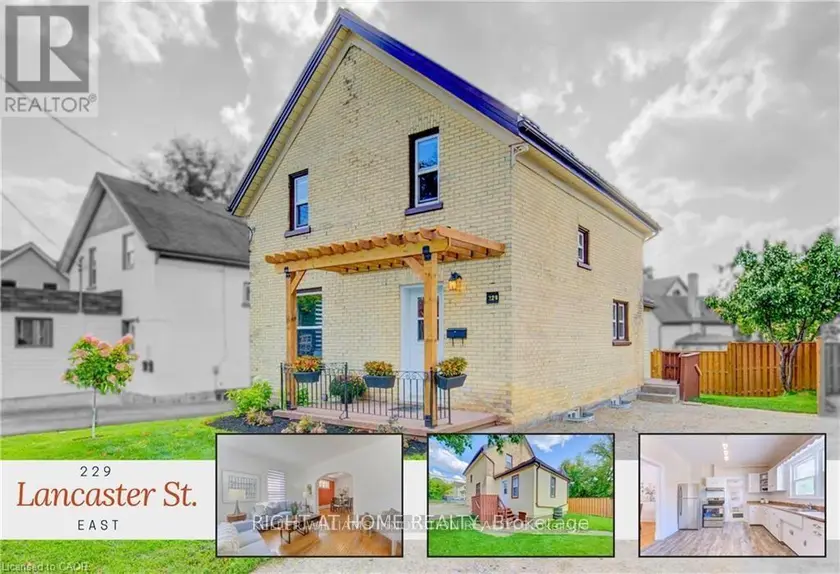 Detached at 229 LANCASTER STREET E, Kitchener