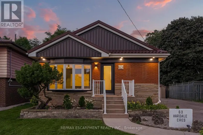 Detached at 63 HARDALE CRESCENT, Hamilton