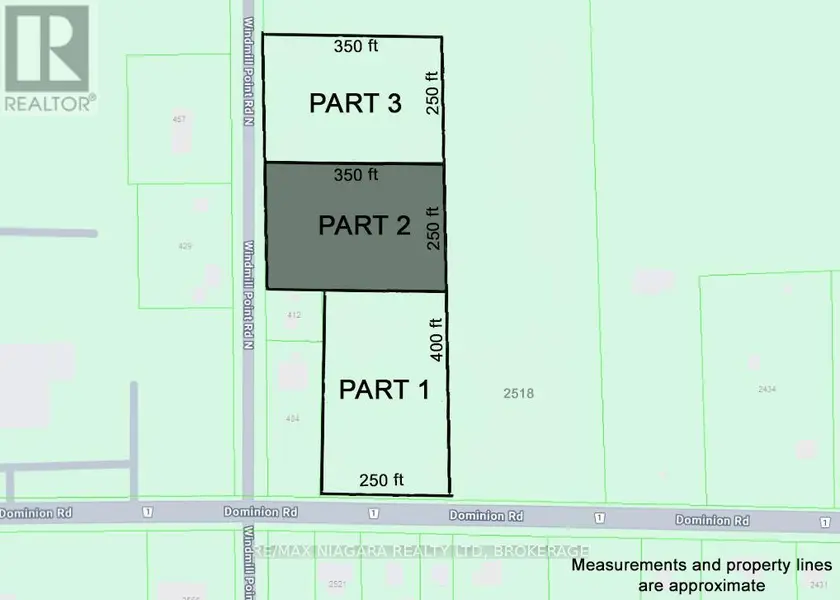 Vacant Land at LOT 2 - 2518 DOMINION ROAD, Fort Erie