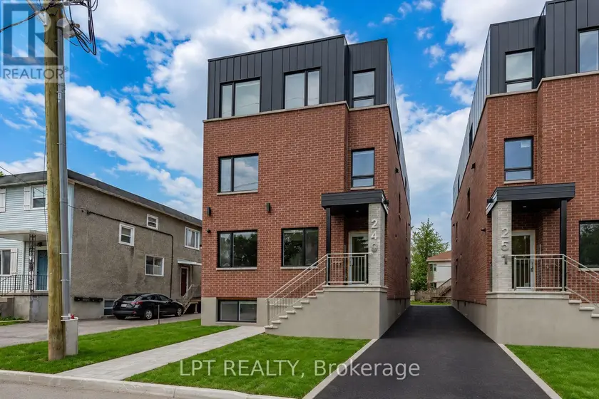Multiplex at 4 - 249 COLUMBUS AVENUE, Ottawa