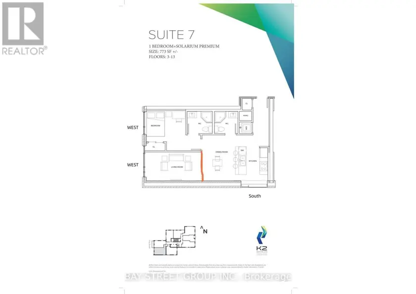 Apartment at 1207 - 158 KING STREET N, Waterloo