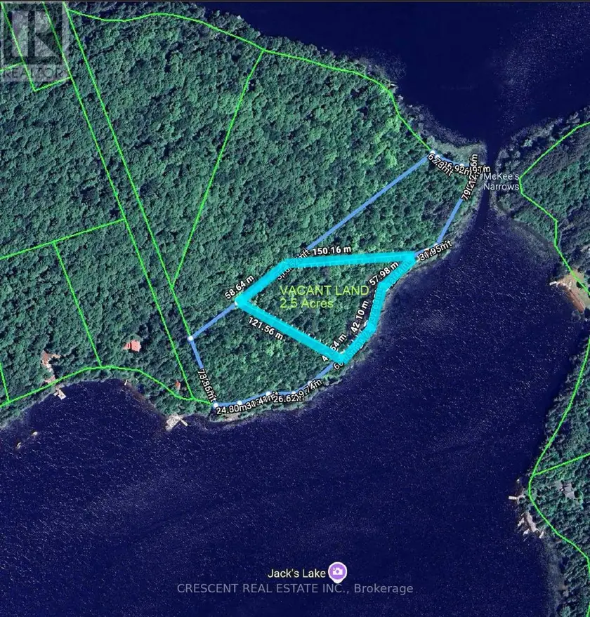 Vacant Land at 3B JACK'S LAKE ROAD, Parry Sound Remote Area