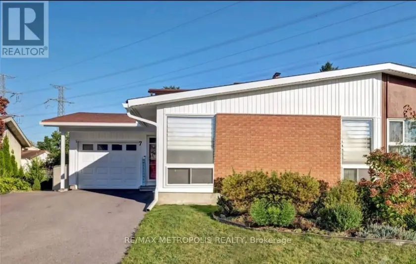 Semi-Detached/Link at BSMT - 7 MEDHURST DRIVE, Ottawa