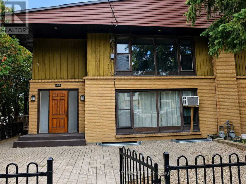 Multiplex at UNIT B - 45 RIVERDALE AVENUE, Ottawa