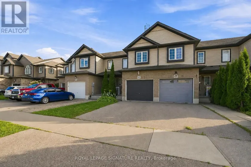 Townhouse at 63 SORRENTO STREET, Kitchener