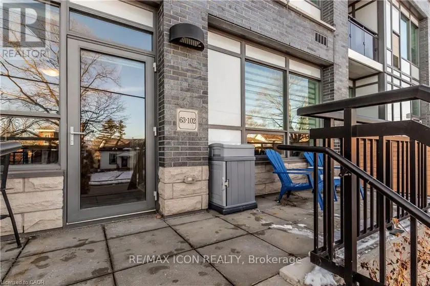 Apartment at 102 - 63 ARTHUR STREET S, Guelph