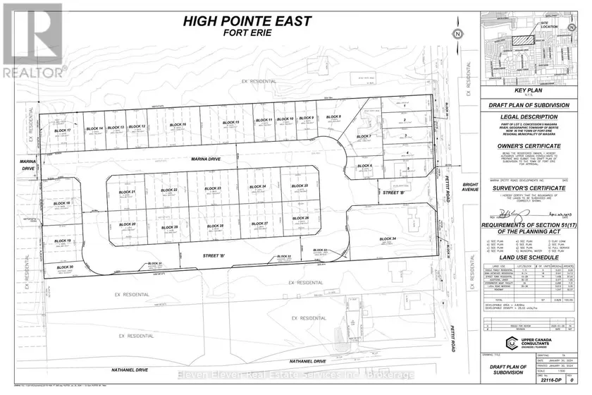Vacant Land at 1211 & 1225 & 1237 PETIT ROAD, Fort Erie