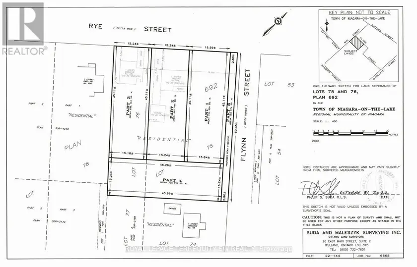Vacant Land at 672-684 RYE STREET, Niagara-on-the-Lake