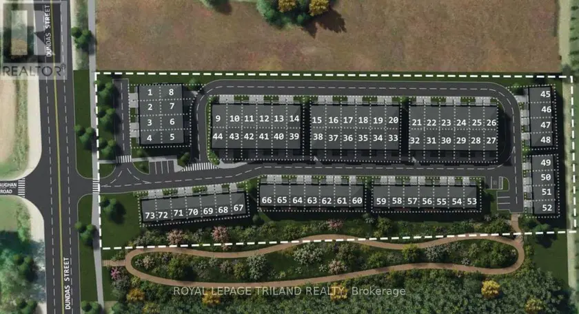 Vacant Land at 2496 DUNDAS STREET E, London