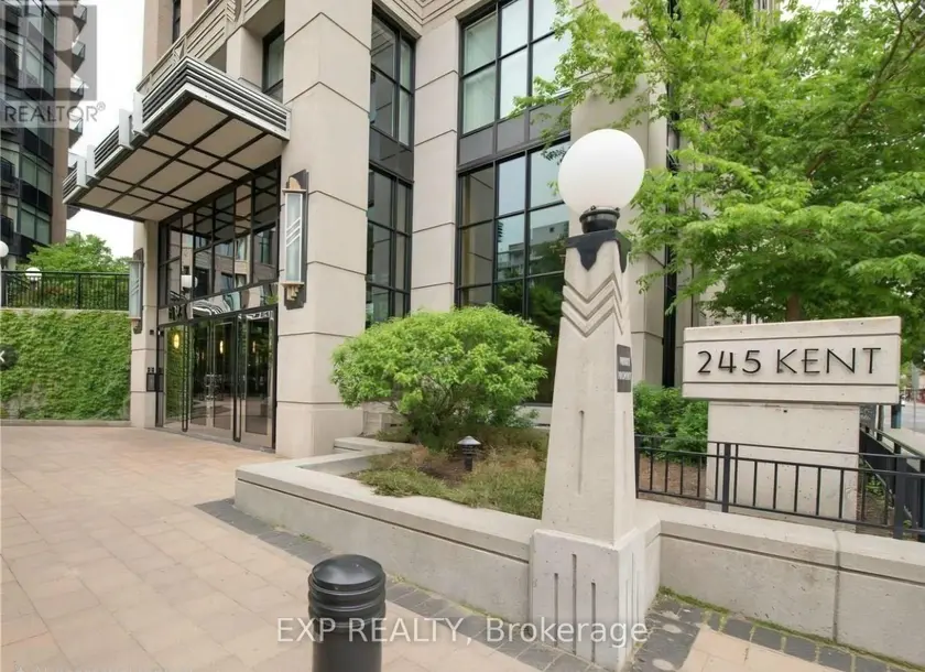 Apartment at 907 - 245 KENT STREET, Ottawa