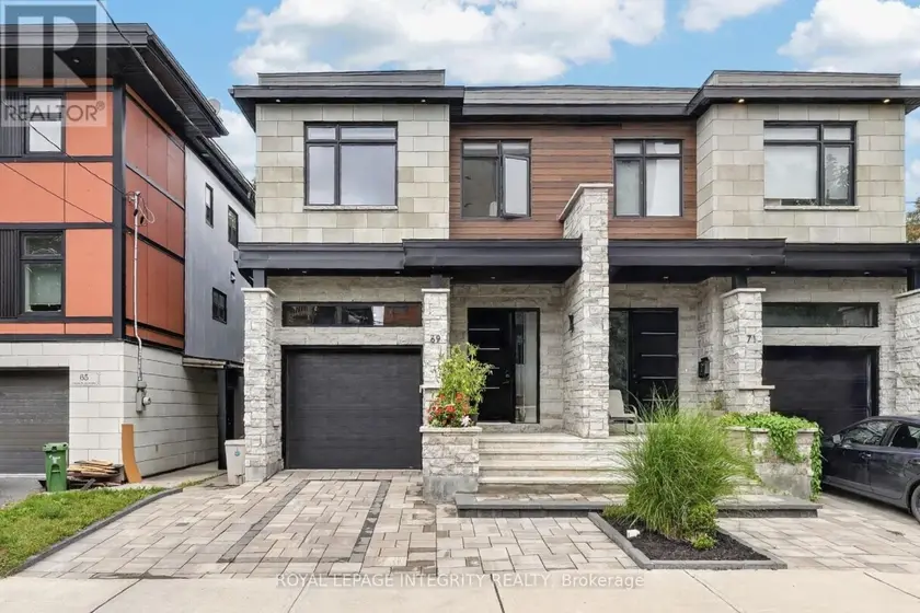 Semi-Detached/Link at 69 PRINCE ALBERT STREET, Ottawa