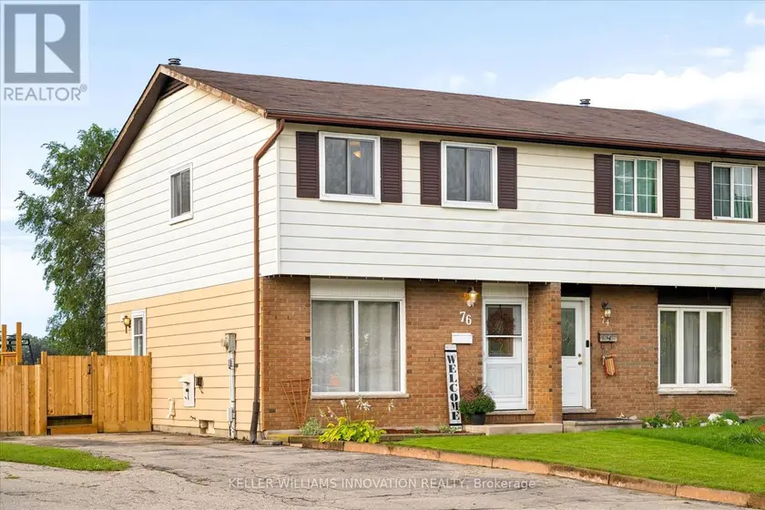 Semi-Detached/Link at 76 CLUTHE CRESCENT, Kitchener