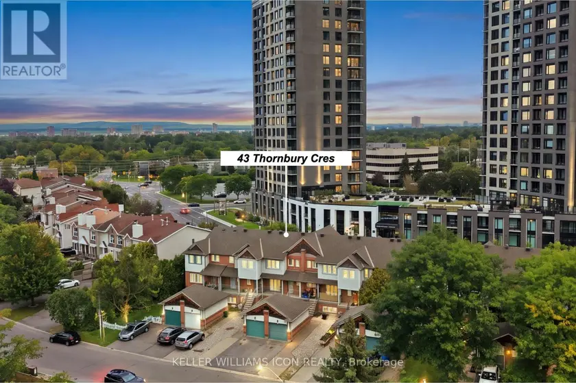 Townhouse at 43 THORNBURY CRESCENT, Ottawa
