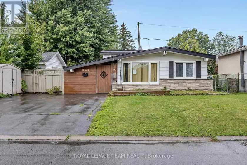 Detached at 1408 MAJOR ROAD, Ottawa