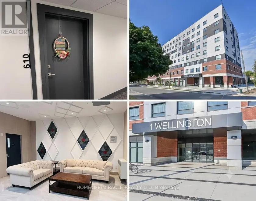Apartment at 610 - 1 WELLINGTON STREET, Brantford