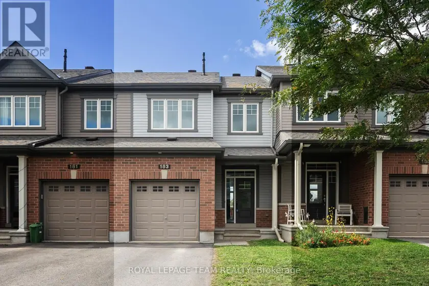 Townhouse at 183 BANDELIER WAY, Ottawa
